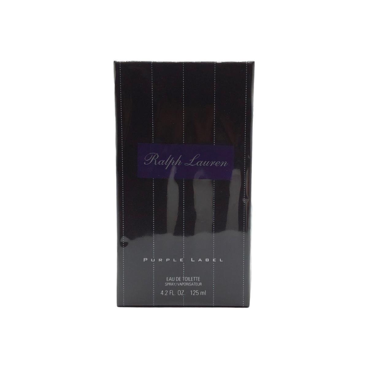 Ralph Lauren Purple Label Cologne Eau De Toilette Spray 4.2 oz 125 ml