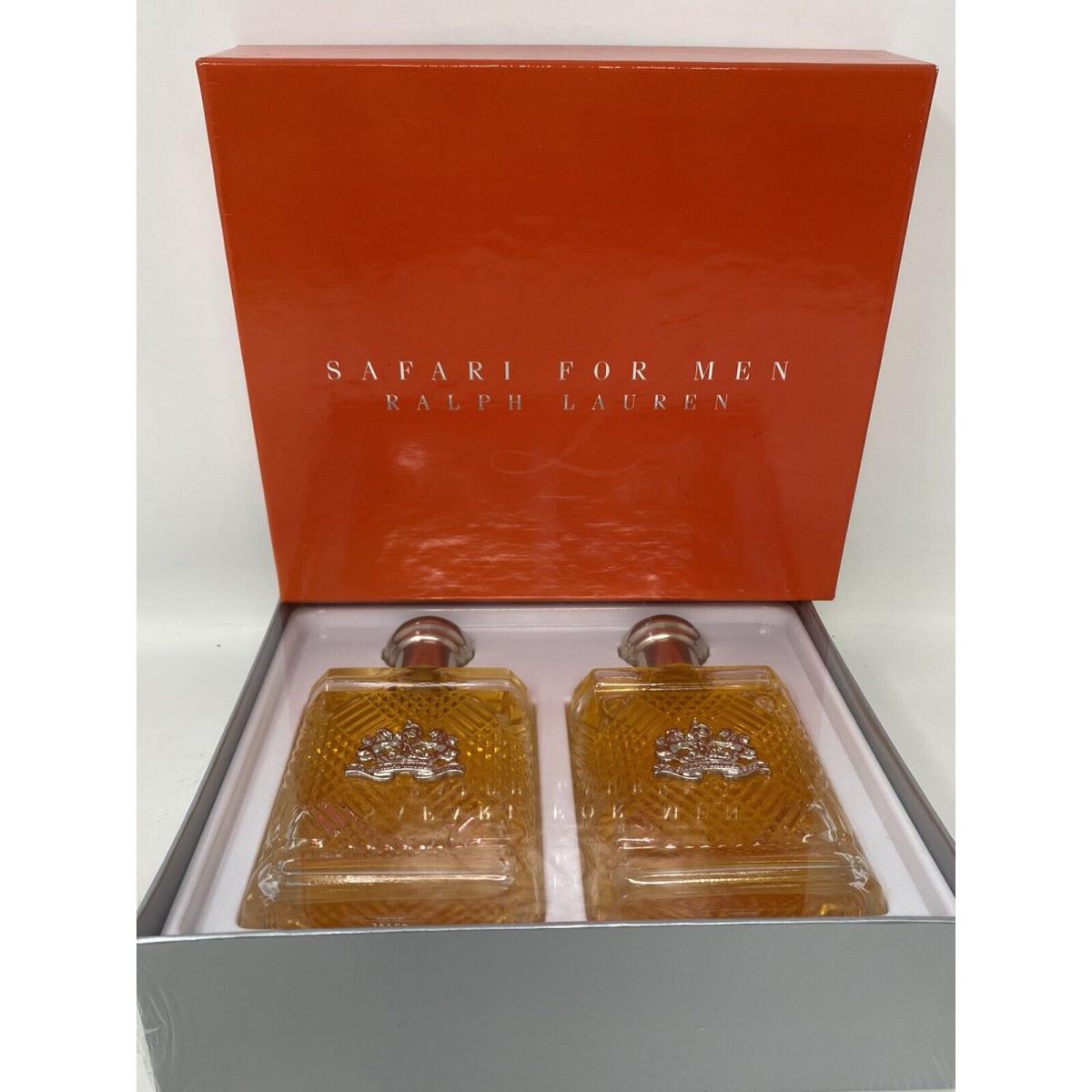 Ralph Lauren For Men Safari Gift Set Edt Spray 4.2 oz After Shave 4.2 oz