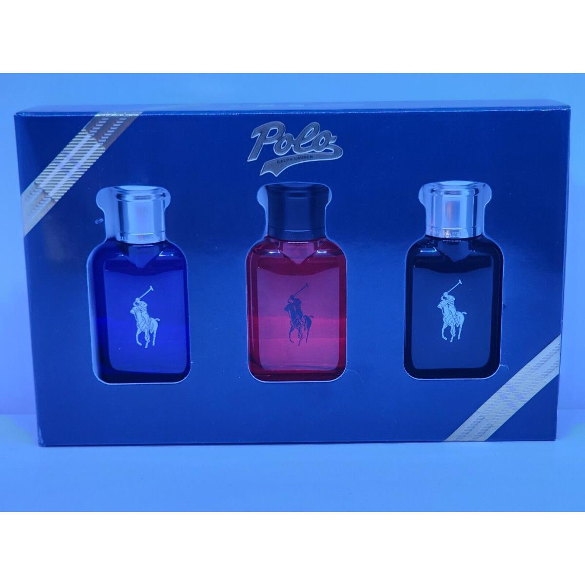 Ralph Lauren Discovery Set - Polo Red 40ml Polo Blue 40ml Polo Black 40ml