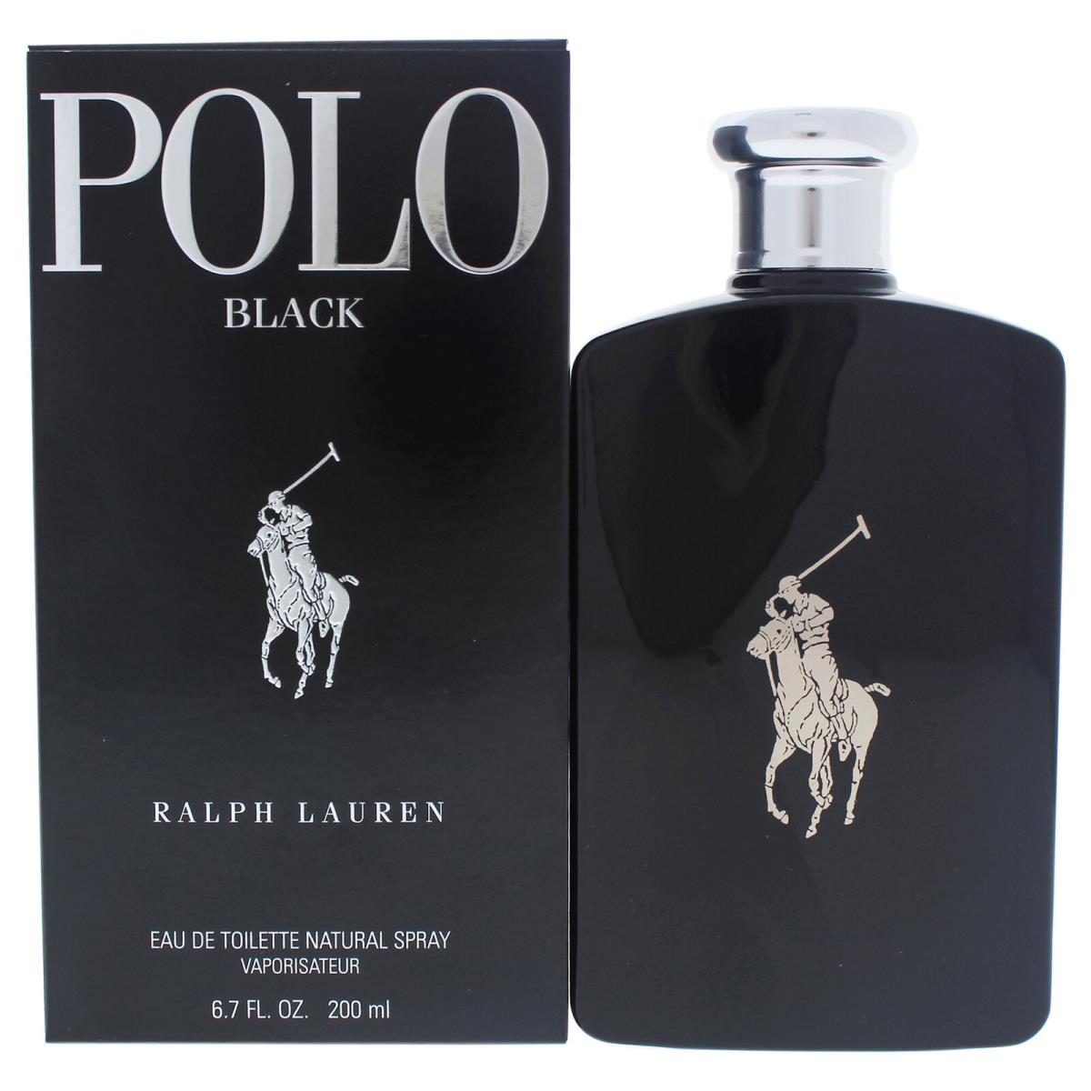 Polo Black by Ralph Lauren For Men - 6.7 oz Edt Spray