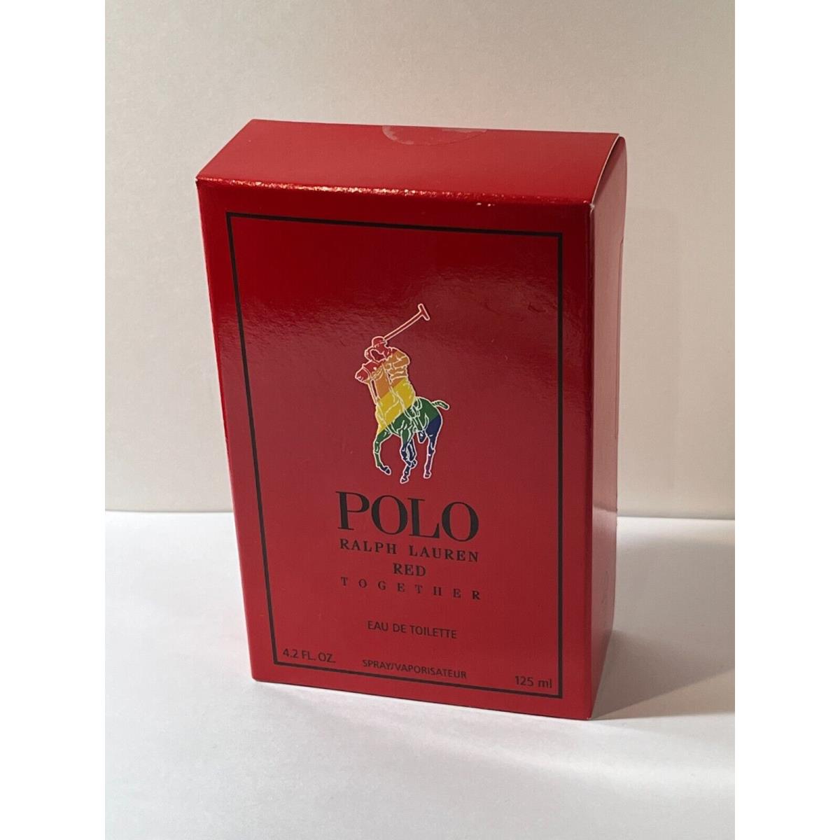 Ralph Lauren Polo Red Together Eau de Toilette For Men 4.2oz