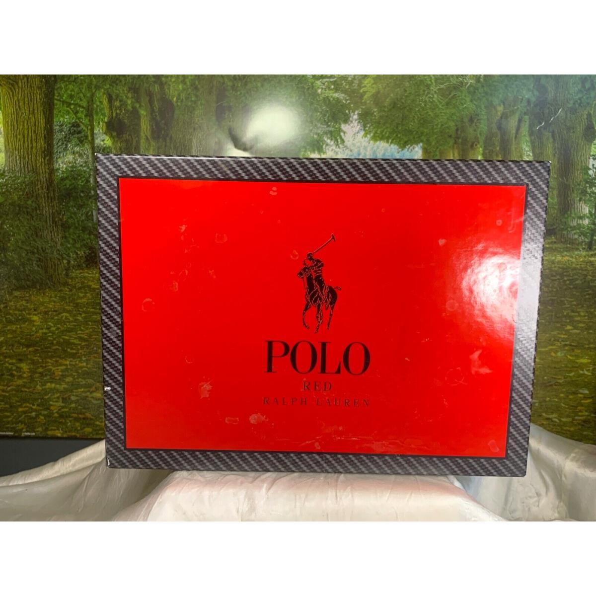 Polo Red Ralph Lauren 125ML Edt Sp/ 30ML Edt Sp/ 75ML Deodorant Gift Set