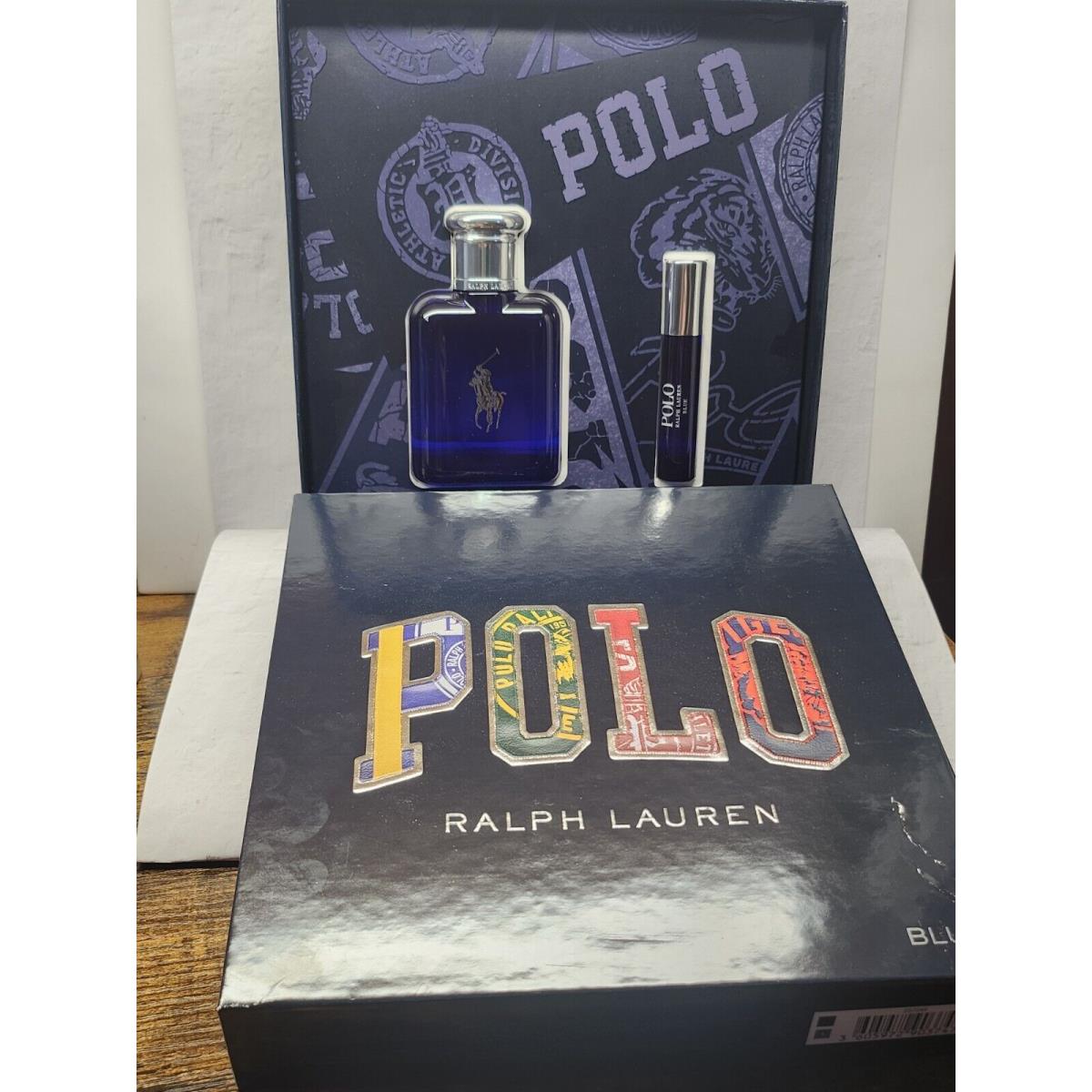 Ralph Lauren Polo Blue Edt Refillable Gift Set