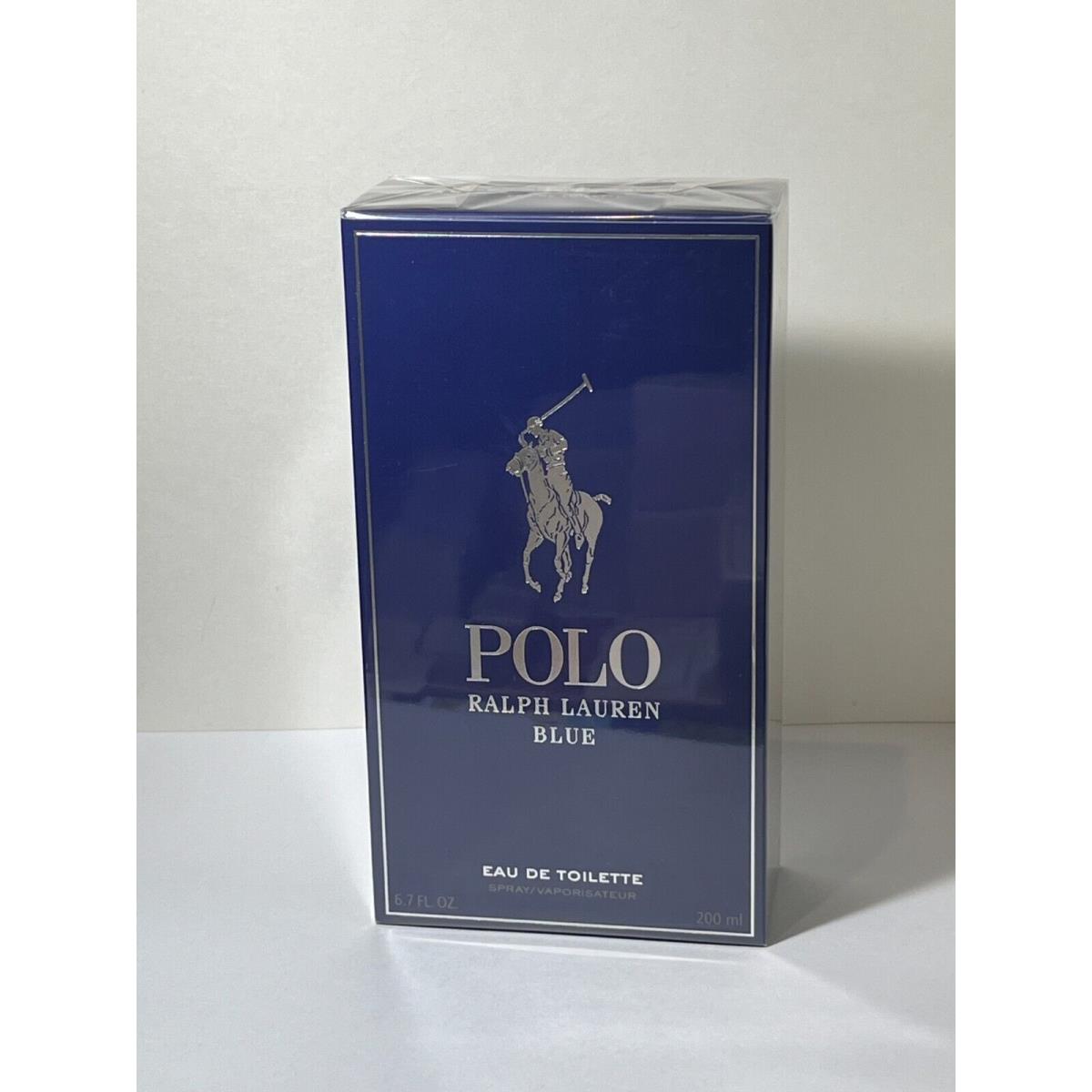 Polo Blue by Ralph Lauren Eau De Toilette Spray 6.7 oz/200 mL