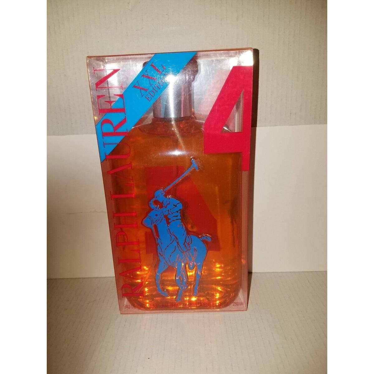 Ralph Lauren Polo Big Pony Xxl 4 Men s 8.4 Floz/ 250ML Edt Spray No Cellophane