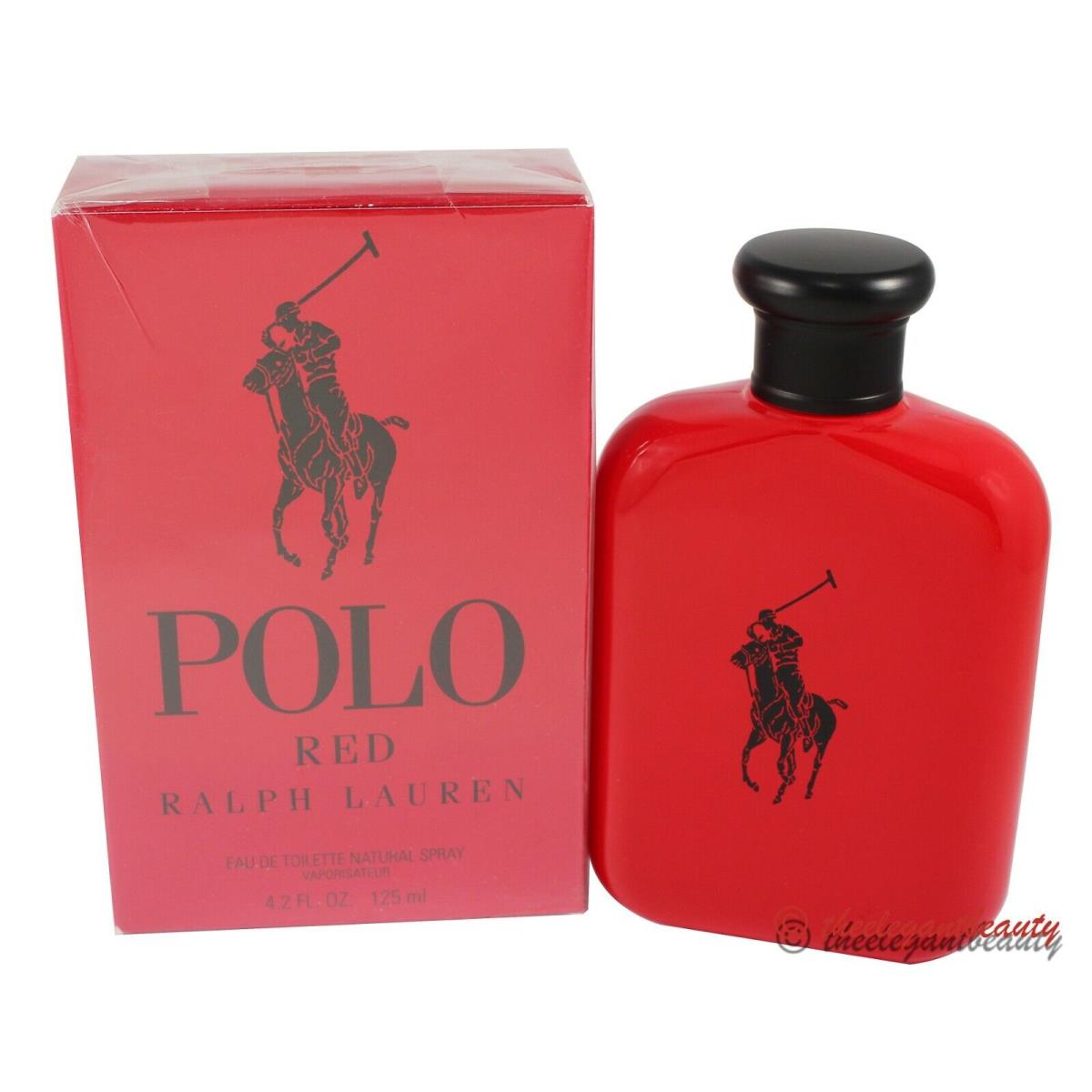 Polo Red By Ralph Lauren 4.2oz/125ml Edt Spray For Men