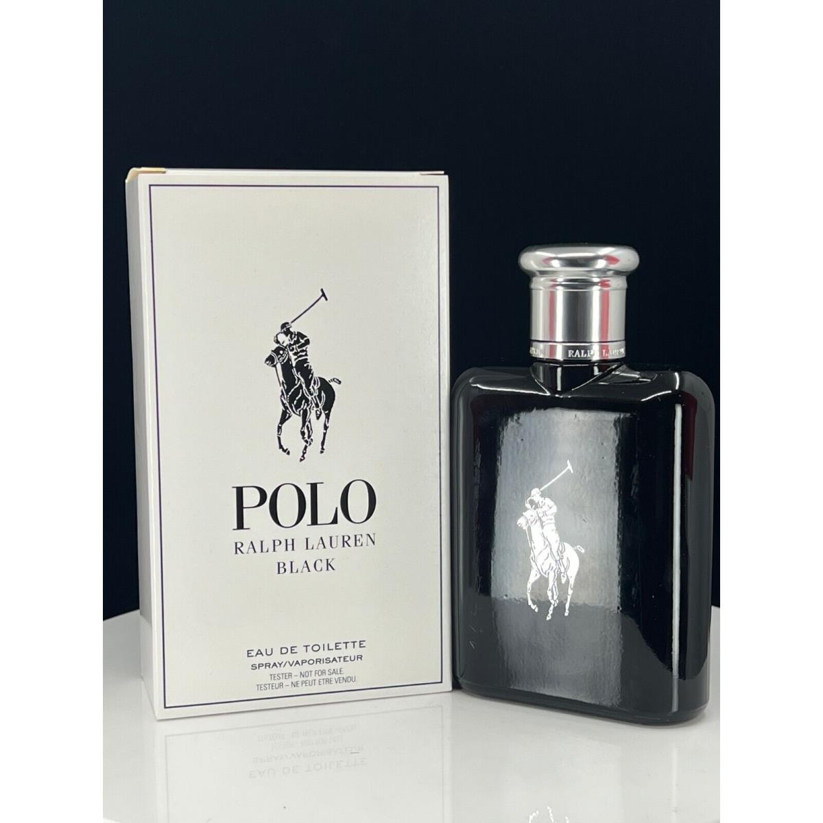 Polo Ralph Lauren Black Edt -4.2 oz -tester -new Packaging