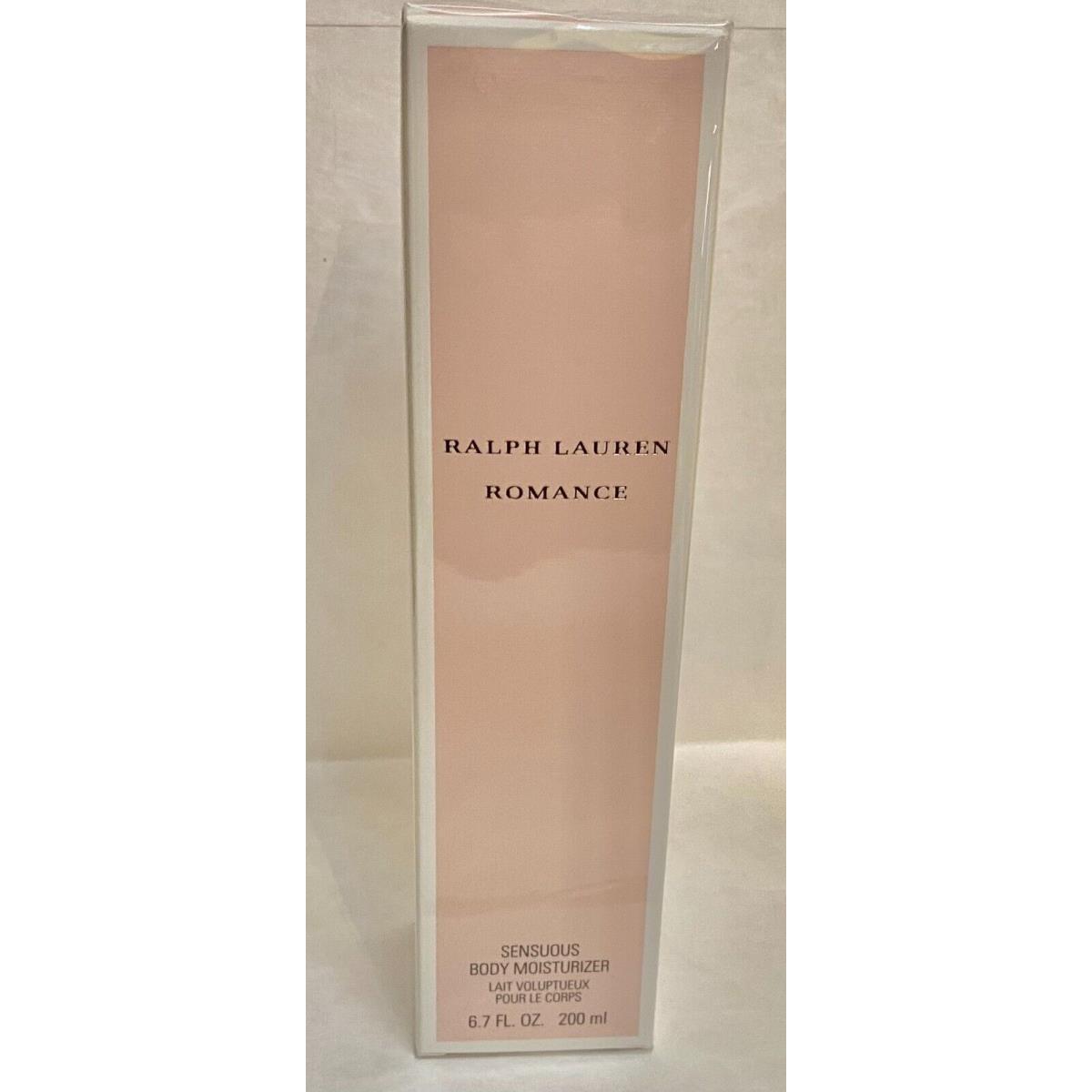 Ralph Lauren Romance Sensuous Body Moisturizer For Women 6.7oz / 200ml