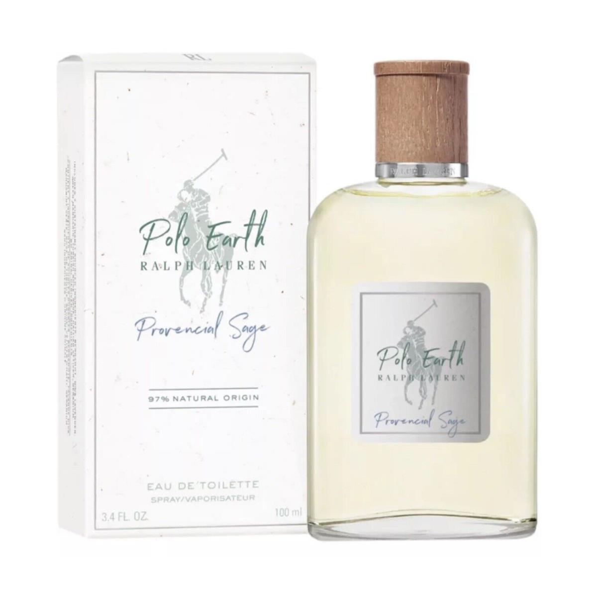 Ralph Lauren Polo Earth Provencial Sage Eau De Toilette 3.4 Oz