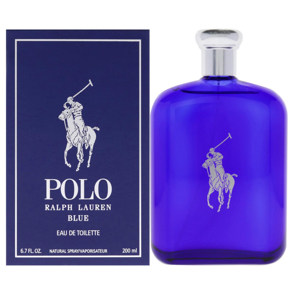 Polo Blue by Ralph Lauren For Men - 6.7 oz Edt Spray