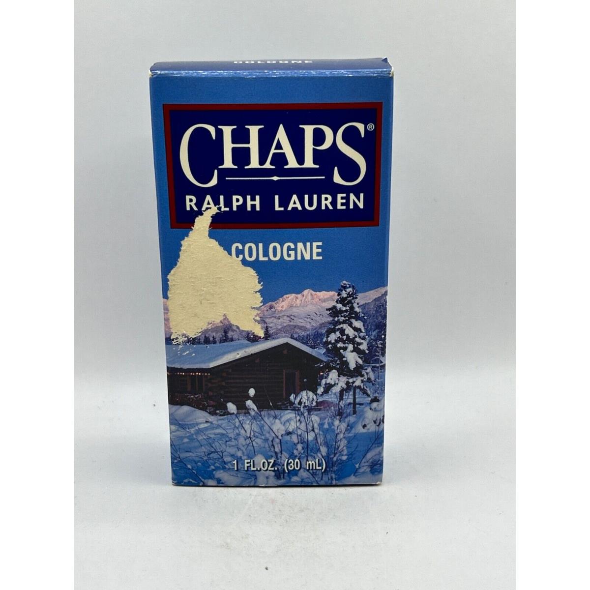 Ralph Lauren Chaps 30ML Vintage Cologne Splash Iwth Box