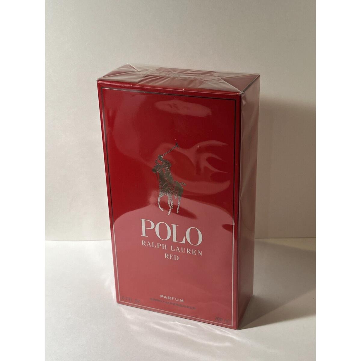 Ralph Lauren Polo Red Parfum Spray Jumbo Size 6.7oz / 200ml