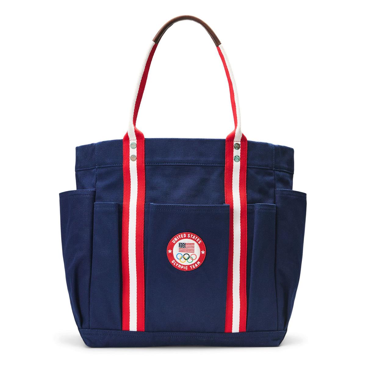 Polo Ralph Lauren Team Usa 2024 Summer Olympics Patch Tote Bag