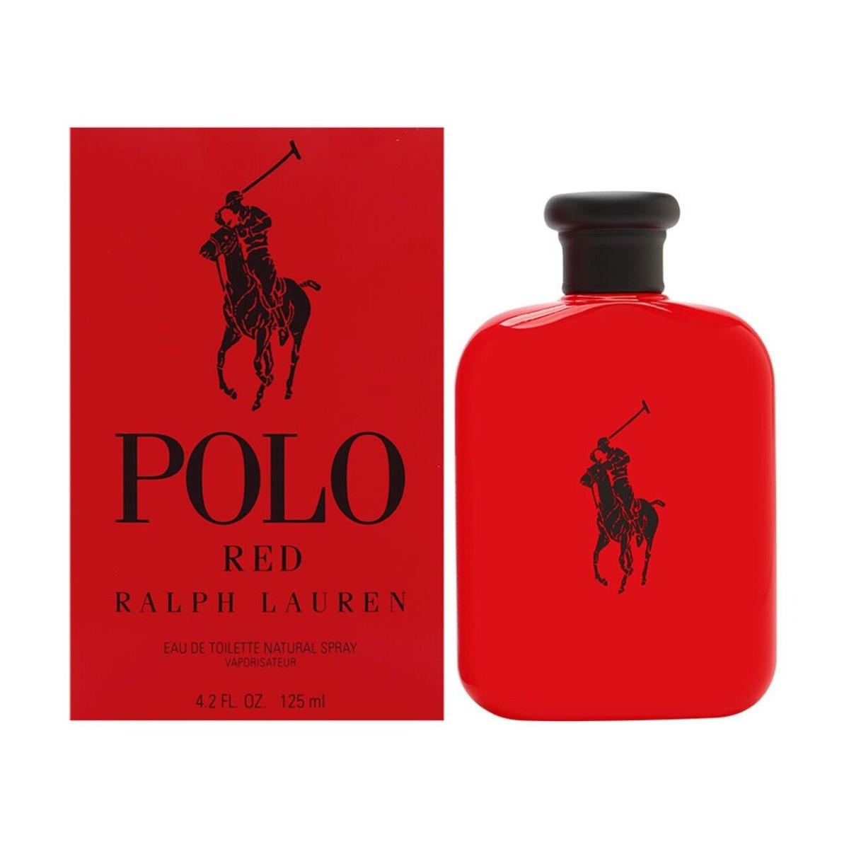 Polo Red 4.2 OZ Edt Men BY Ralph Lauren