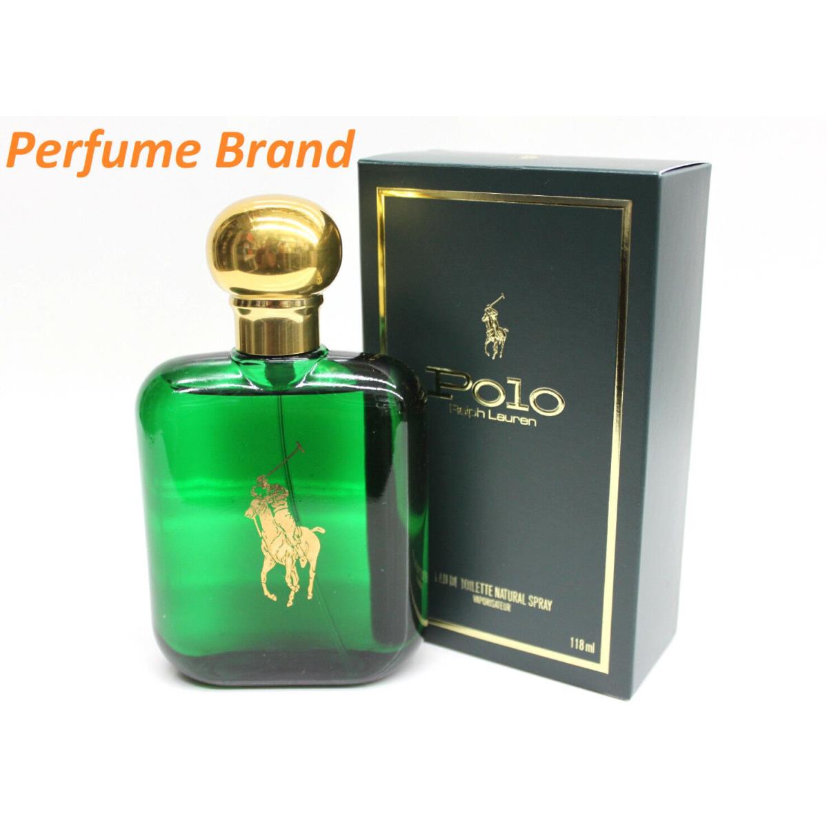 Ralph Lauren Polo Green 4 oz 118ml Men`s Eau de Toilette Spray For Men