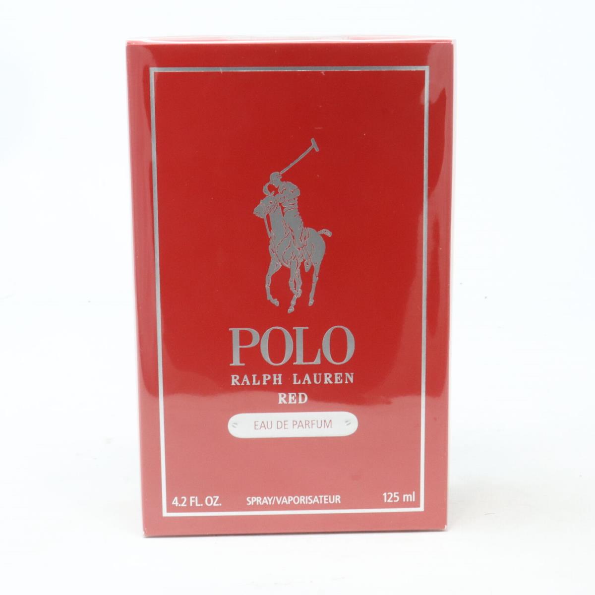 Polo Red by Ralph Lauren Eau De Parfum 4.2oz/125ml Spray