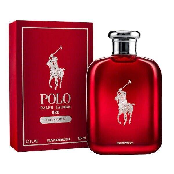 Polo Red by Ralph Lauren 4.2oz Eau De Parfum For Men Box