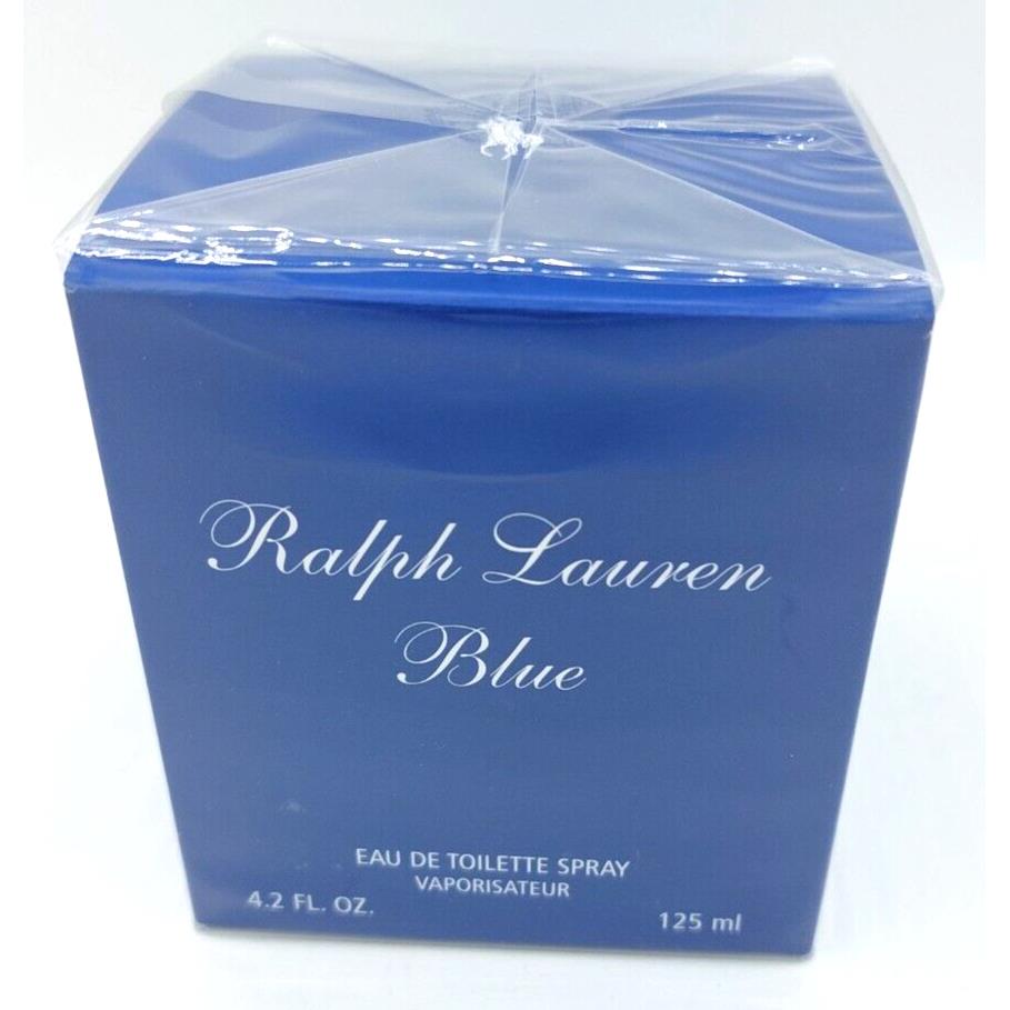 Ralph Lauren Blue Edt Spray 4.2oz / 125ml For Men