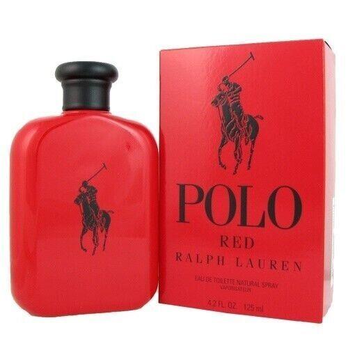 Polo Red by Ralph Lauren 4.2 oz Edt Cologne For Men