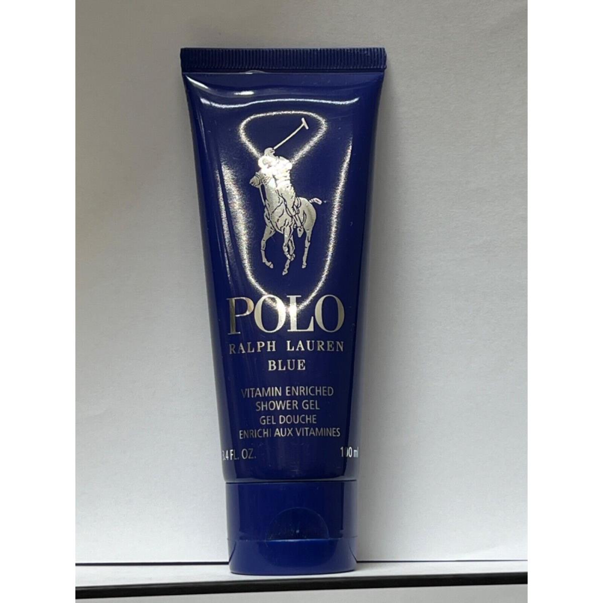 Polo Blue Ralph Lauren Vitamin Enriched Shower Gel Body Wash 3.4 oz 100 ml