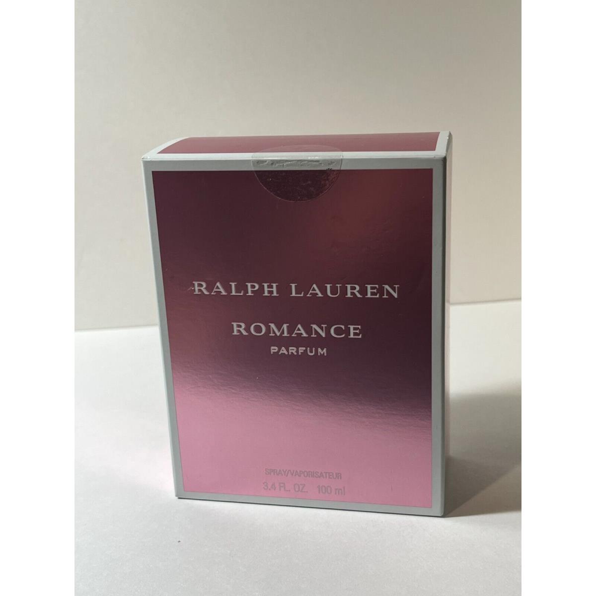 Romance by Ralph Lauren 3.4 Oz./ 100 Ml. Parfum Spray For Women