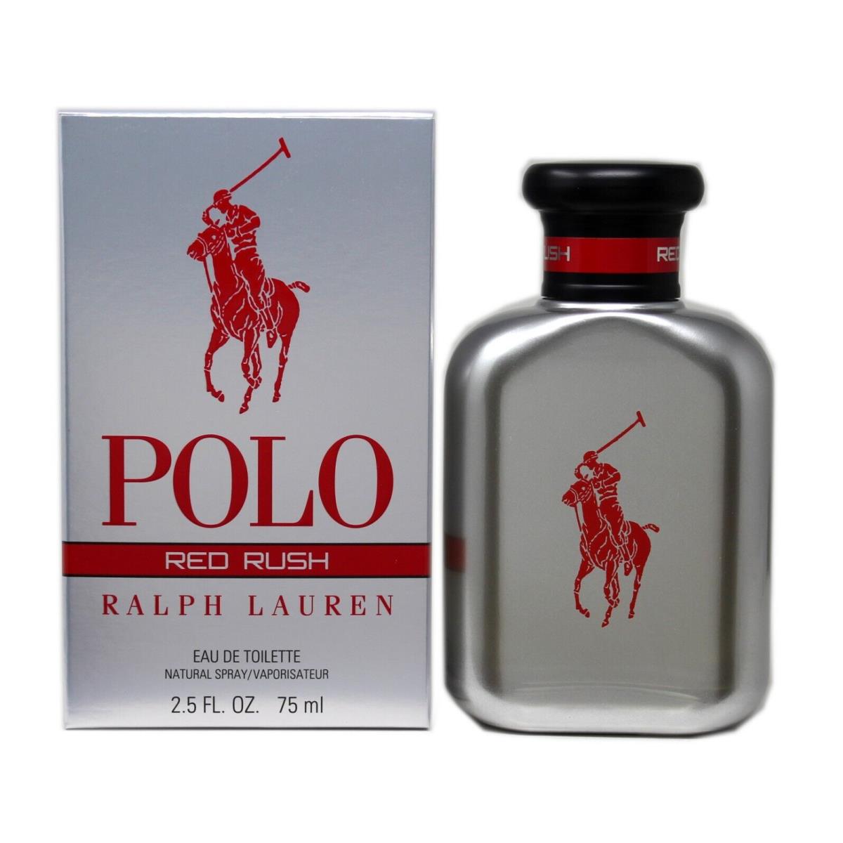 Ralph Lauren Polo Red Rush Eau DE Toilette Natural Spray 75 ML/2.5 Fl.oz