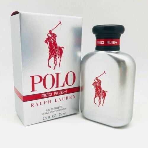 Polo Red Rush by Ralph Lauren 2.5 oz Eau De Toilette Spray For Men