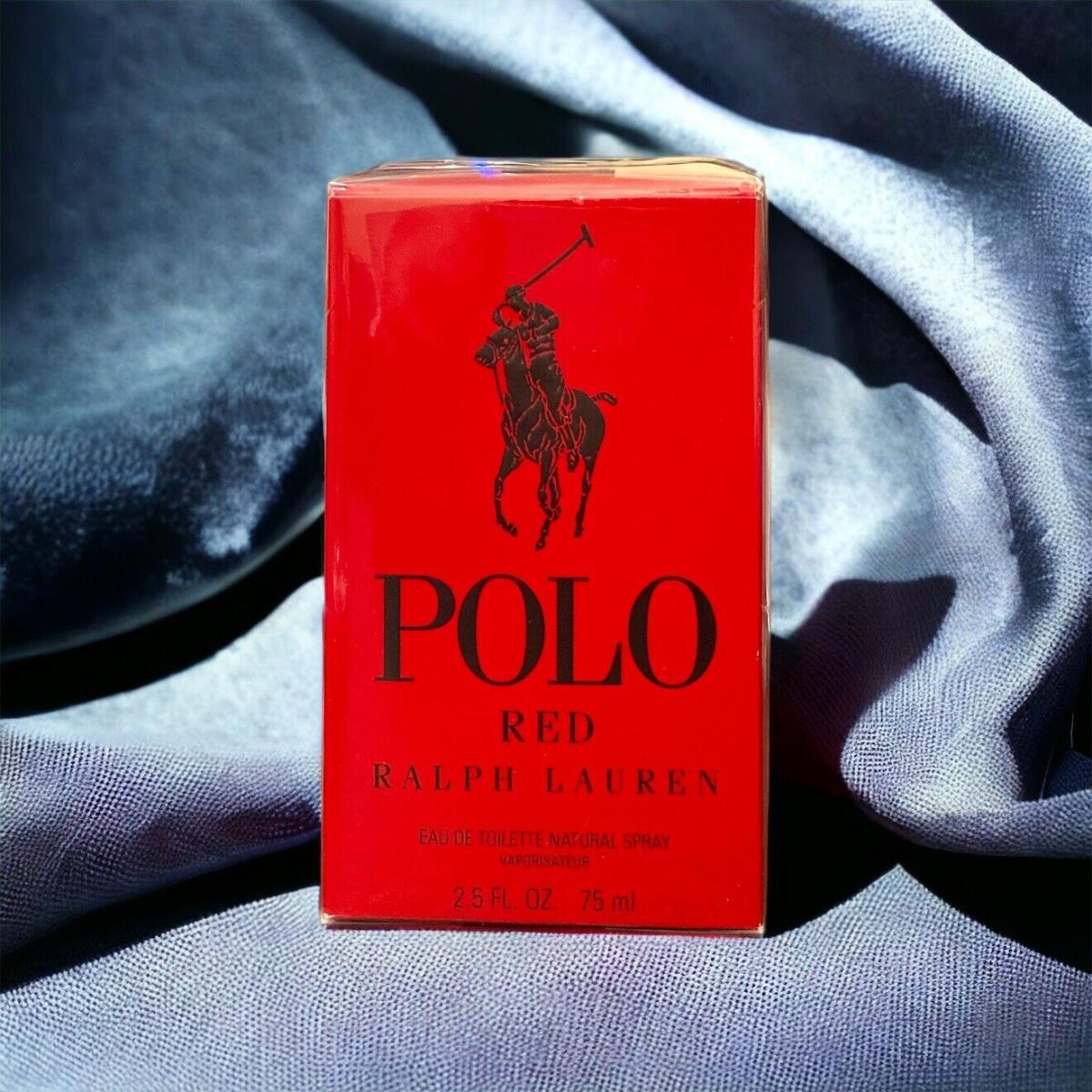 Polo Red Cologne by Ralph Lauren 2.5 oz Edt Spray For Men Box