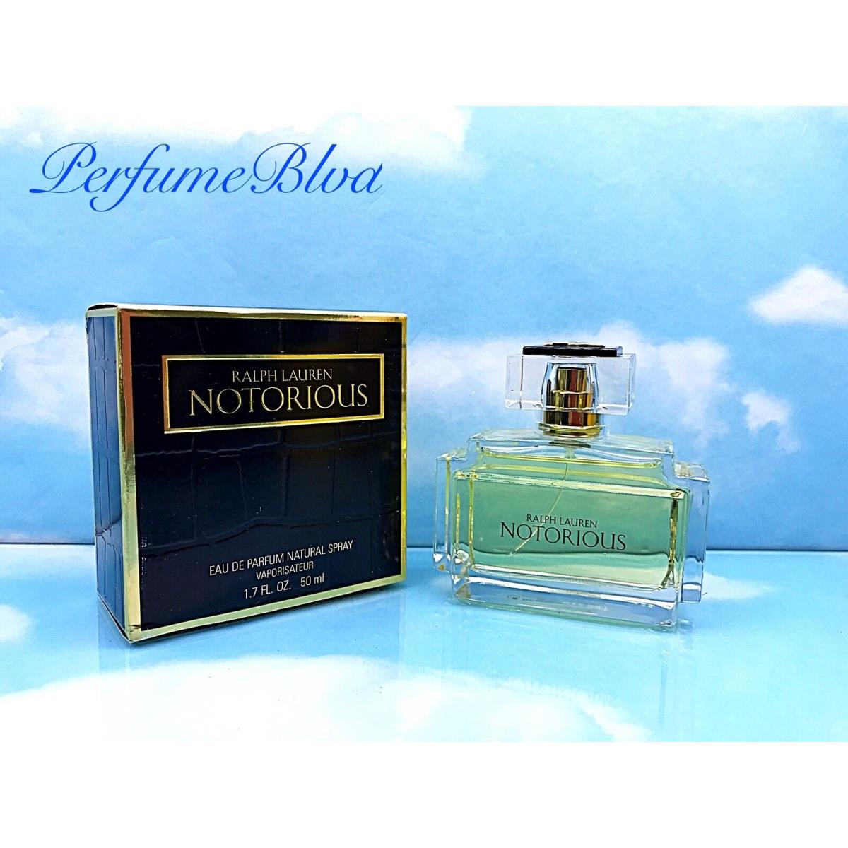 Notorious Ralph Lauren 1.7 Fl.oz 50 ML Eau DE Parfum Spray Women IN Box