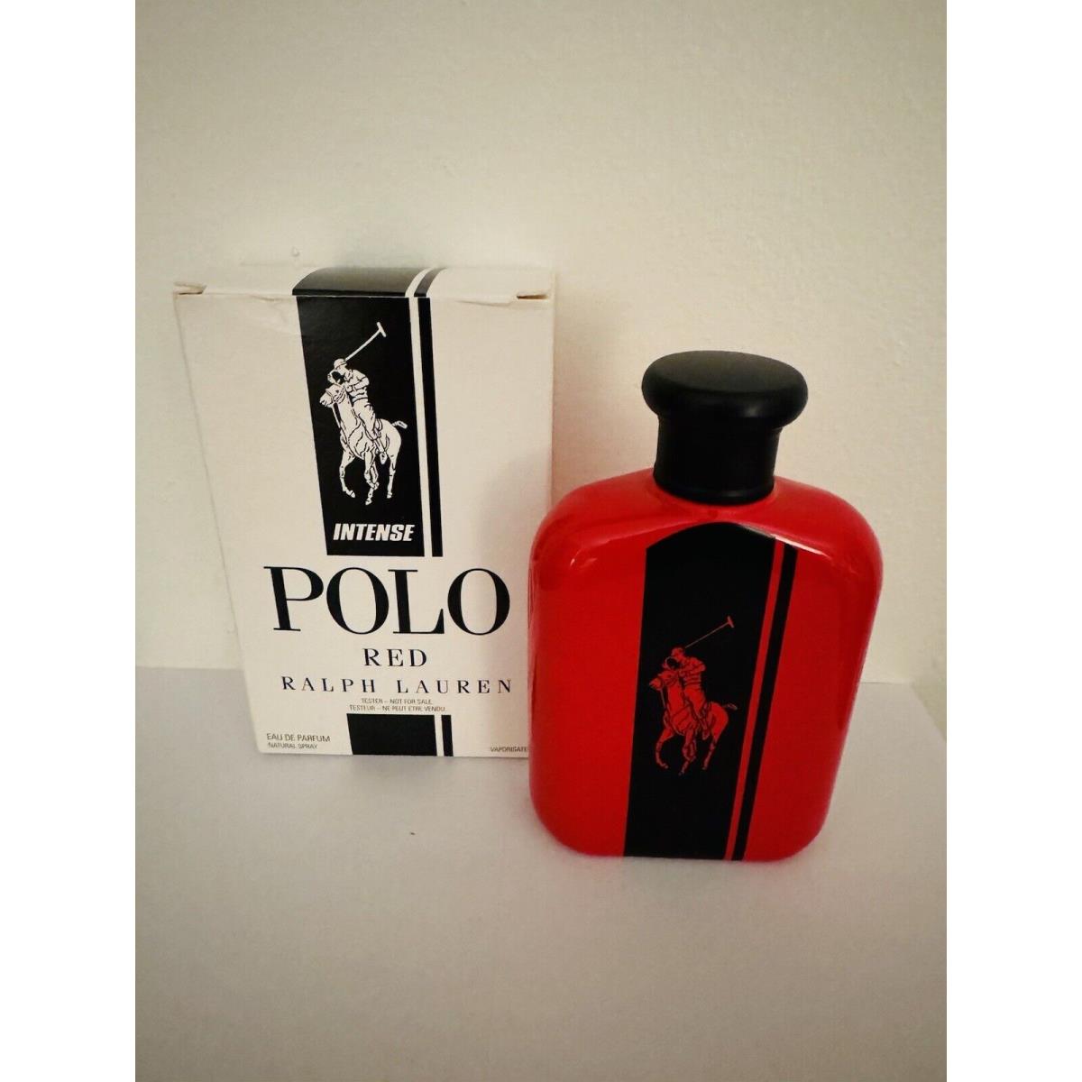 Ralph Lauren Polo Red Intense 4.2 Oz/125 ML Eau De Parfum Spray Rare