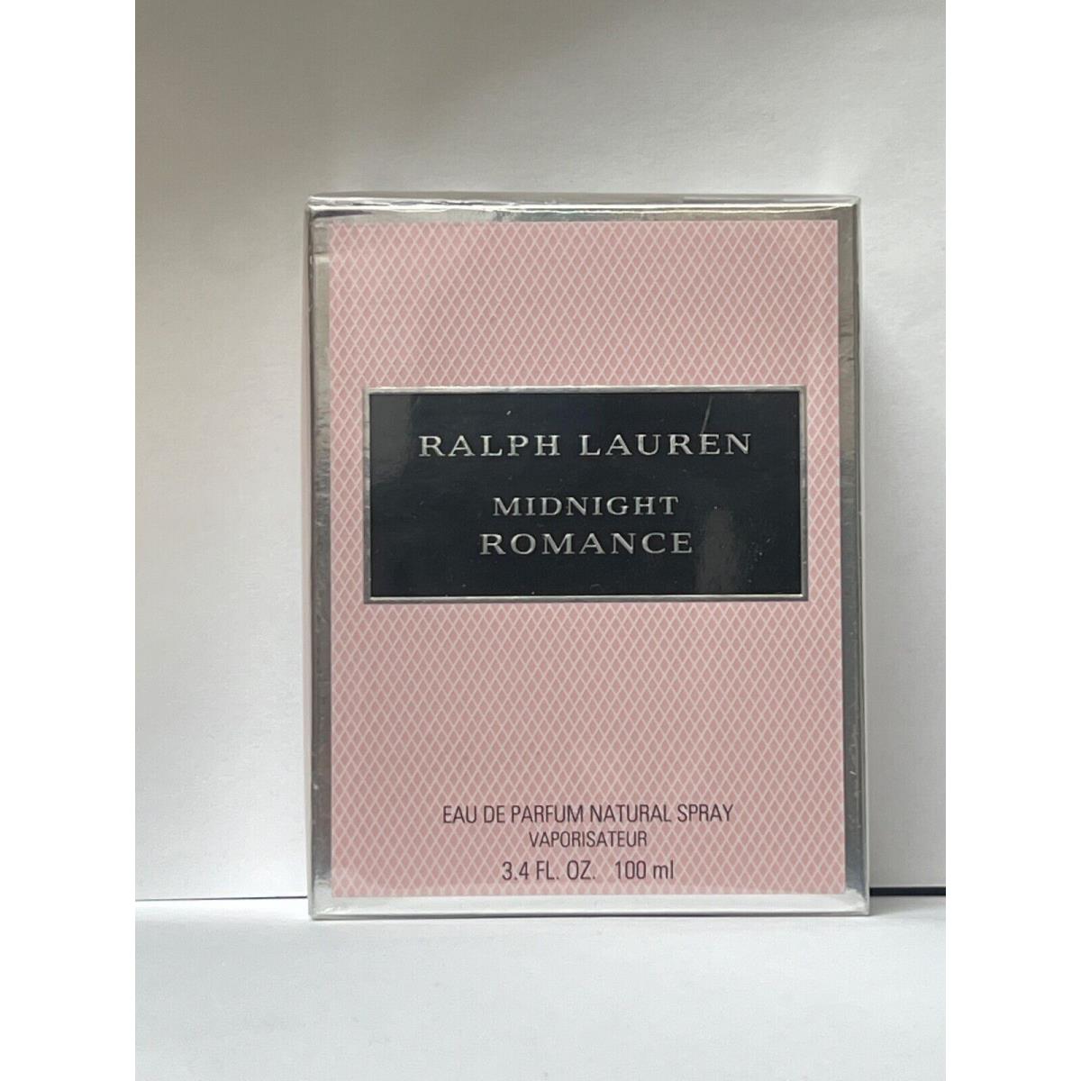 Ralph Lauren Midnight Romance Edp Woman 100ml/3.4Fl Oz