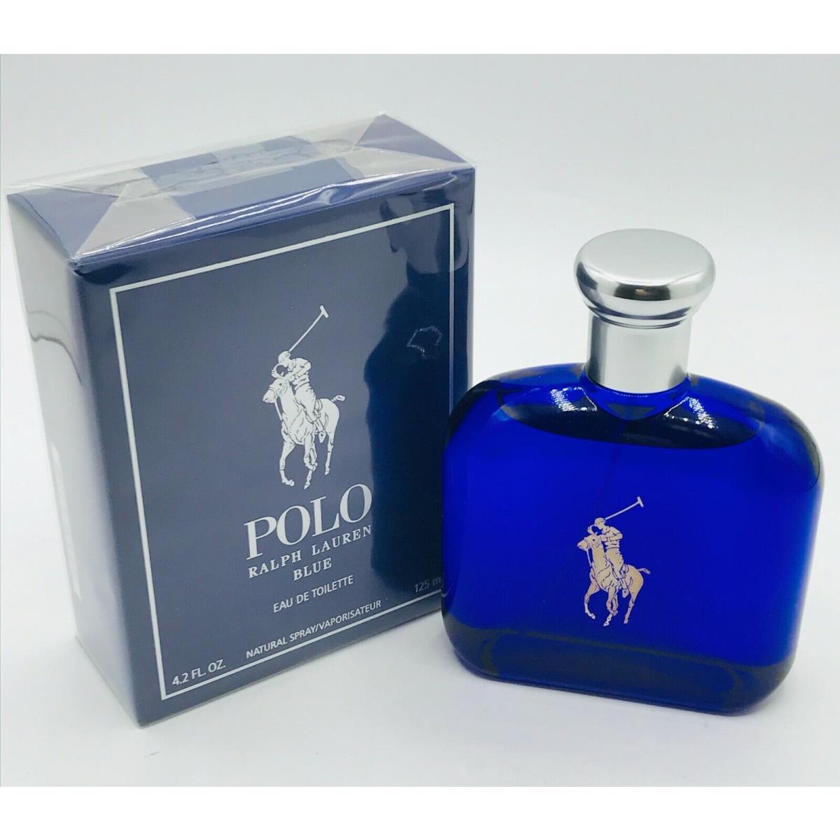 Ralph Lauren Polo Blue Man Cologne 4.2 oz Spray