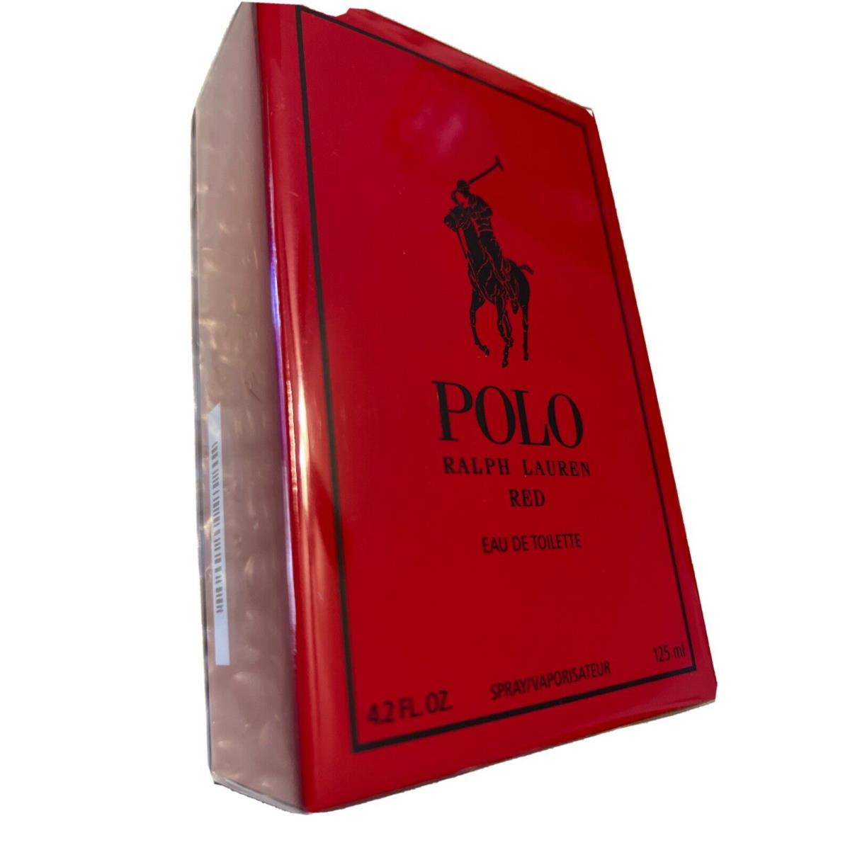 Polo Red by Ralph Lauren 4.2 oz / 125 mL Edt Spray For Men