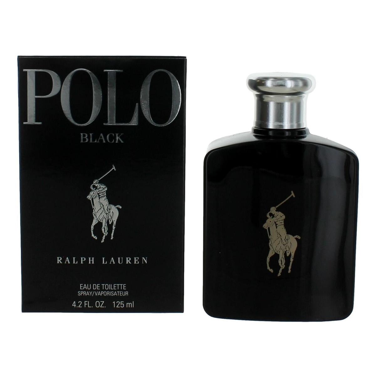 Polo Black by Ralph Lauren 4.2 oz Eau De Toilette Spray For Men