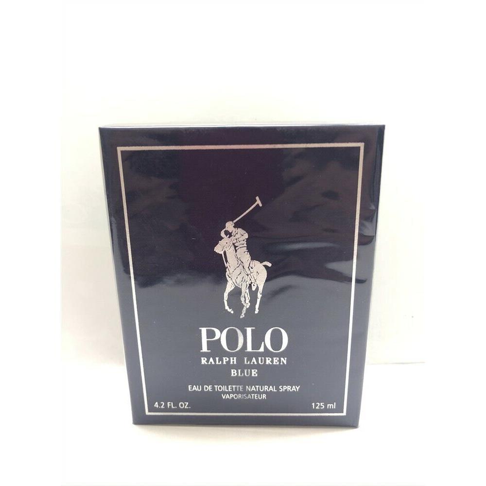 Polo Blue by Ralph Lauren 4.2 oz/125 ml Eau de Toilette Spray For Men