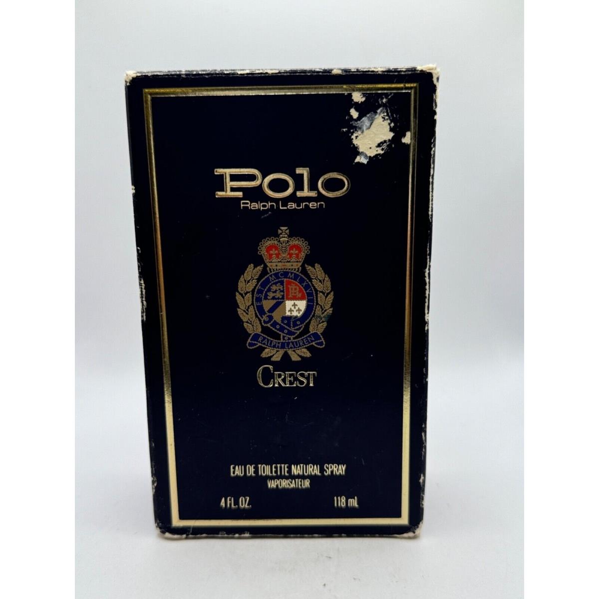 Crest BY Polo Ralph Lauren 118ML Edt Classic Spray