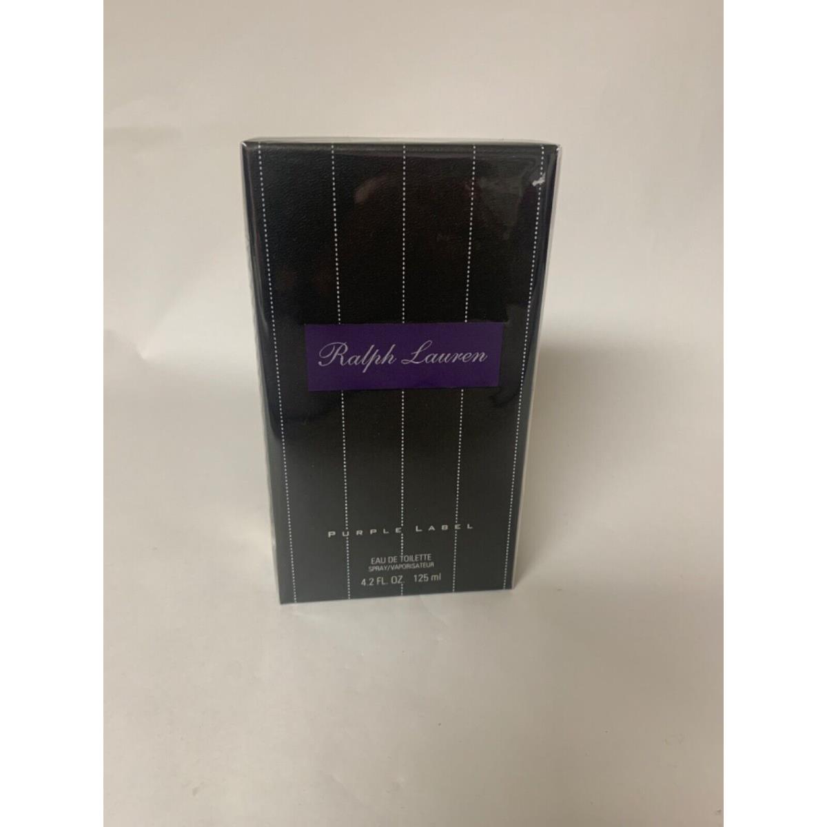 Ralph Lauren Purple Label Men Edt Spray 4.2 oz 125 ml