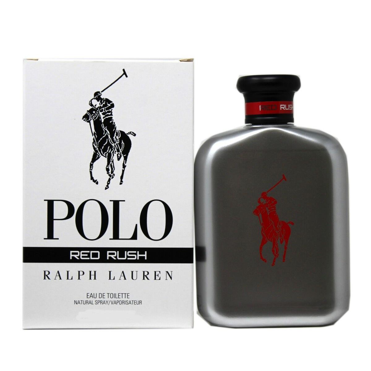 Ralph Lauren Polo Red Rush Eau DE Toilette Natural Spray 125 ML/4.2 Fl.oz. T