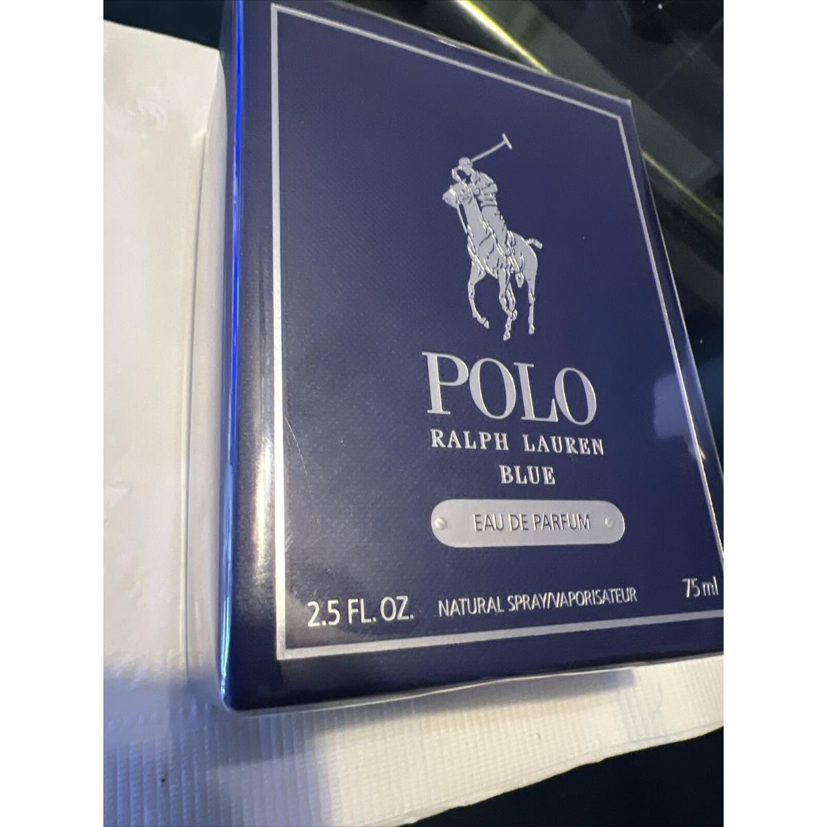 Polo Blue by Ralph Lauren 2.5 oz Edp Refillable Cologne For Men