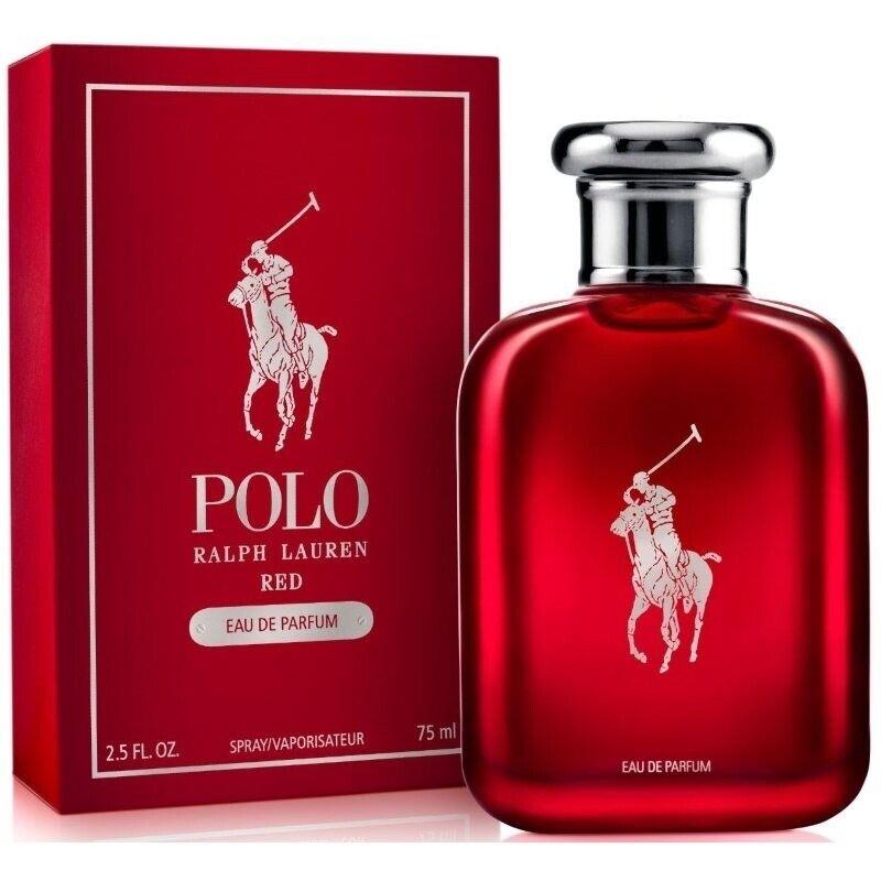 Polo Red by Ralph Lauren For Men Edp 2.5 FL OZ / 75 ML Natural Spray