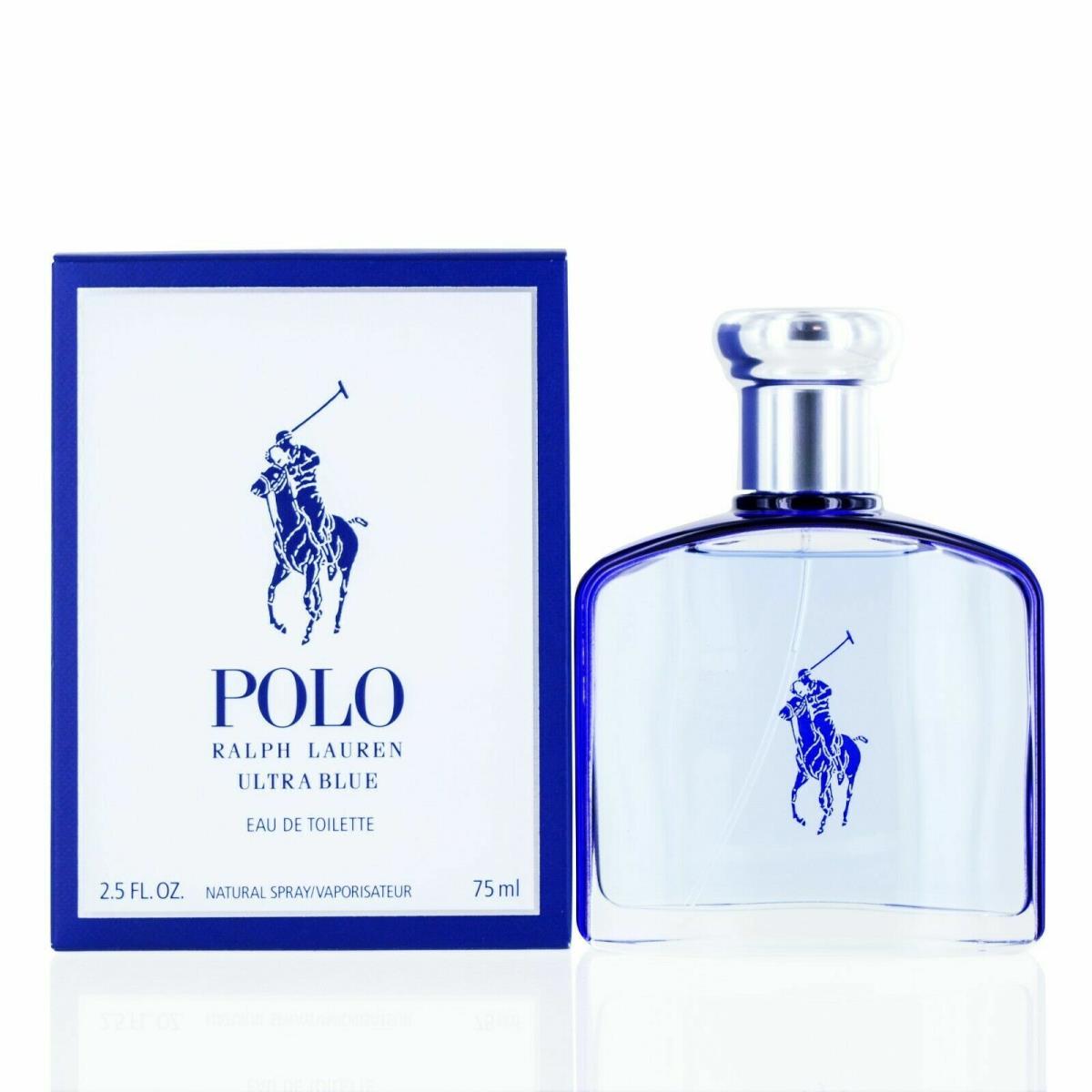 Polo Ultra Blue For Men by Ralph Lauren Eau De Toilette Spray 2.5 Oz