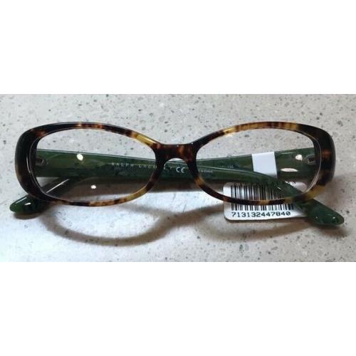 Ralph Lauren RL6089 5351 53/15/135 Green Reading Glasses Retail