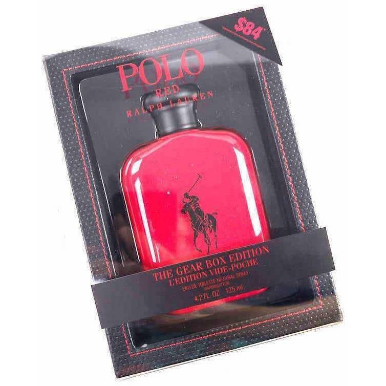 Polo Red by Ralph Lauren For Men The Gear Box Edition 125ml/4.2oz Edt Spray