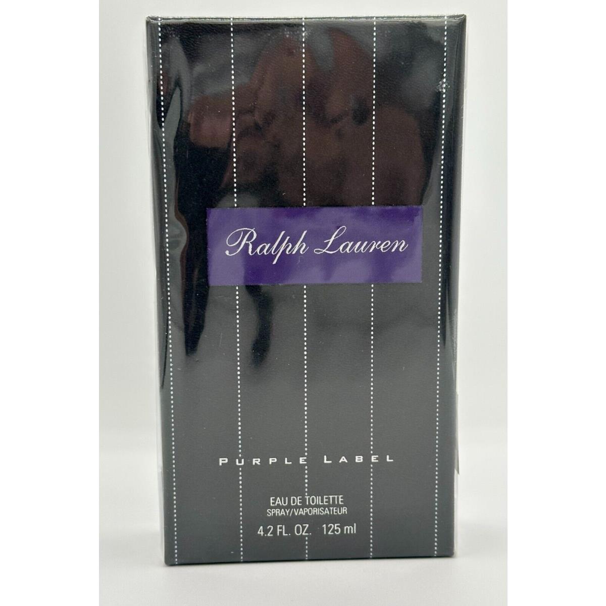 Ralph Lauren Purple Label Eau de Toliette Spray 4.2 oz 125 ml