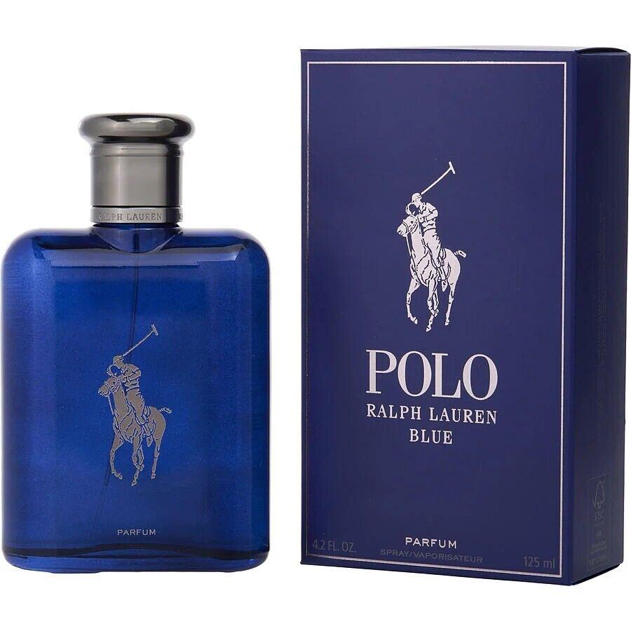 Polo Blue 4.2 OZ Refillable Parfum For Men BY Ralph Lauren