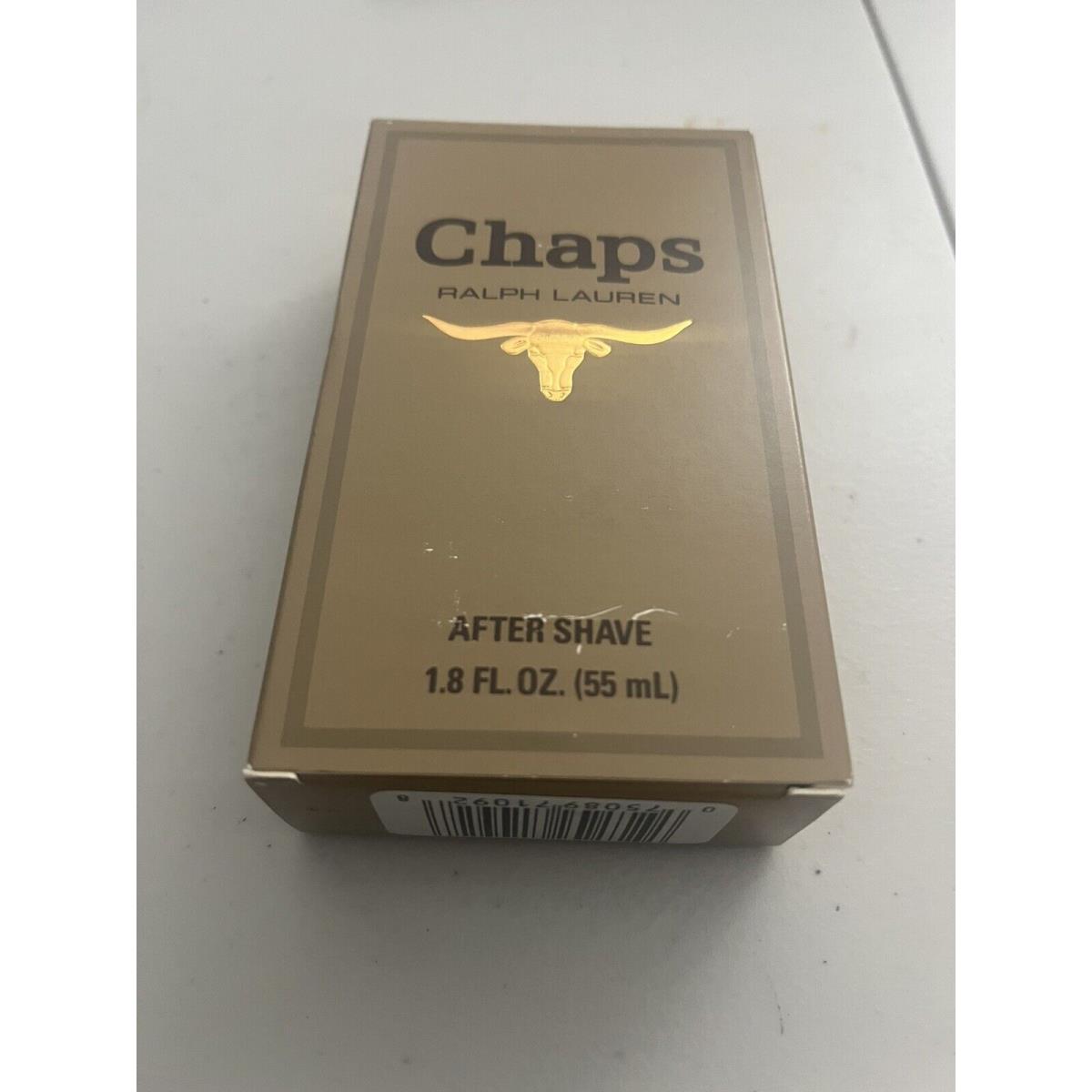 Ralph Lauren Chaps After Shave 1.8oz Splash Rare in a Box