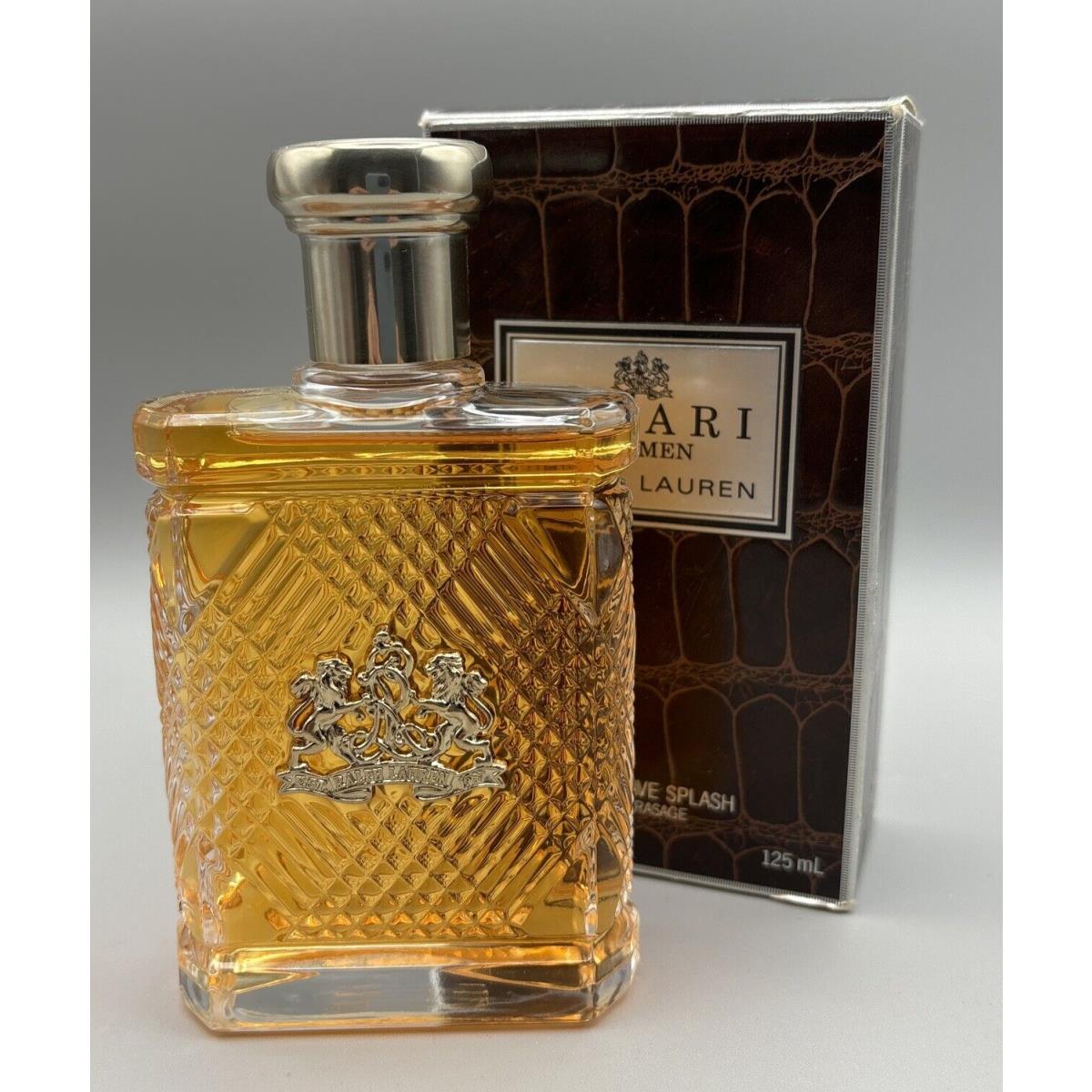 Vintage Ralph Lauren Men`s Safari After Shave Splash 4.2Oz Nos