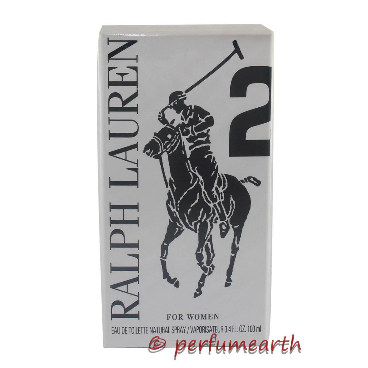 Ralph Lauren Polo Big Pony Women No 2 3.4/3.3 Edt Spray Same As Picture