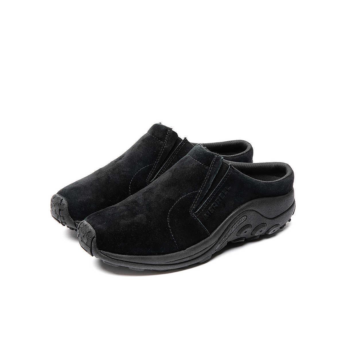 Merrell Jungle J003297 Men`s Black Leather Slip-on Casual Comfort Shoes PD83