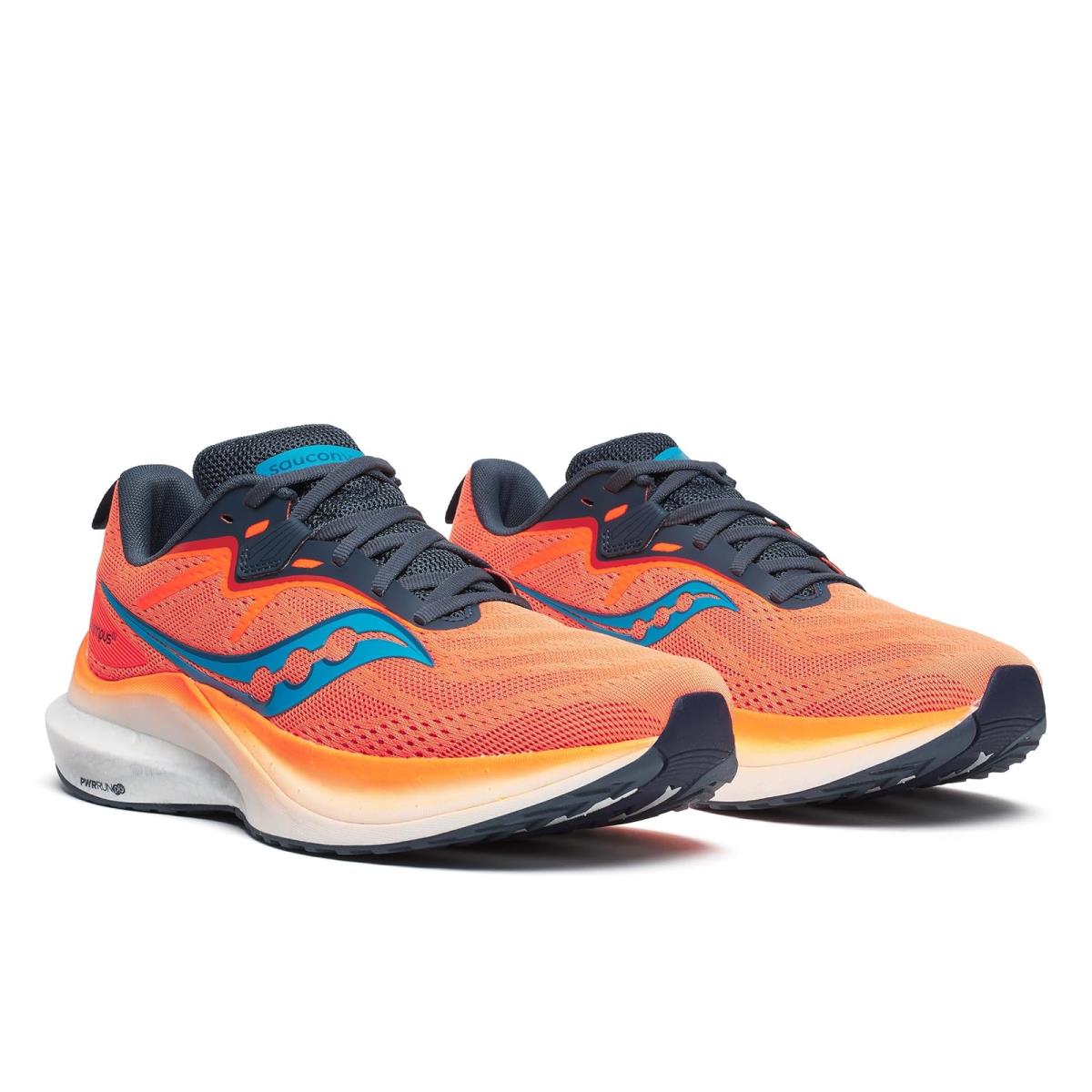 Man`s Sneakers Athletic Shoes Saucony Tempus 2 - Viziorange/Dusk